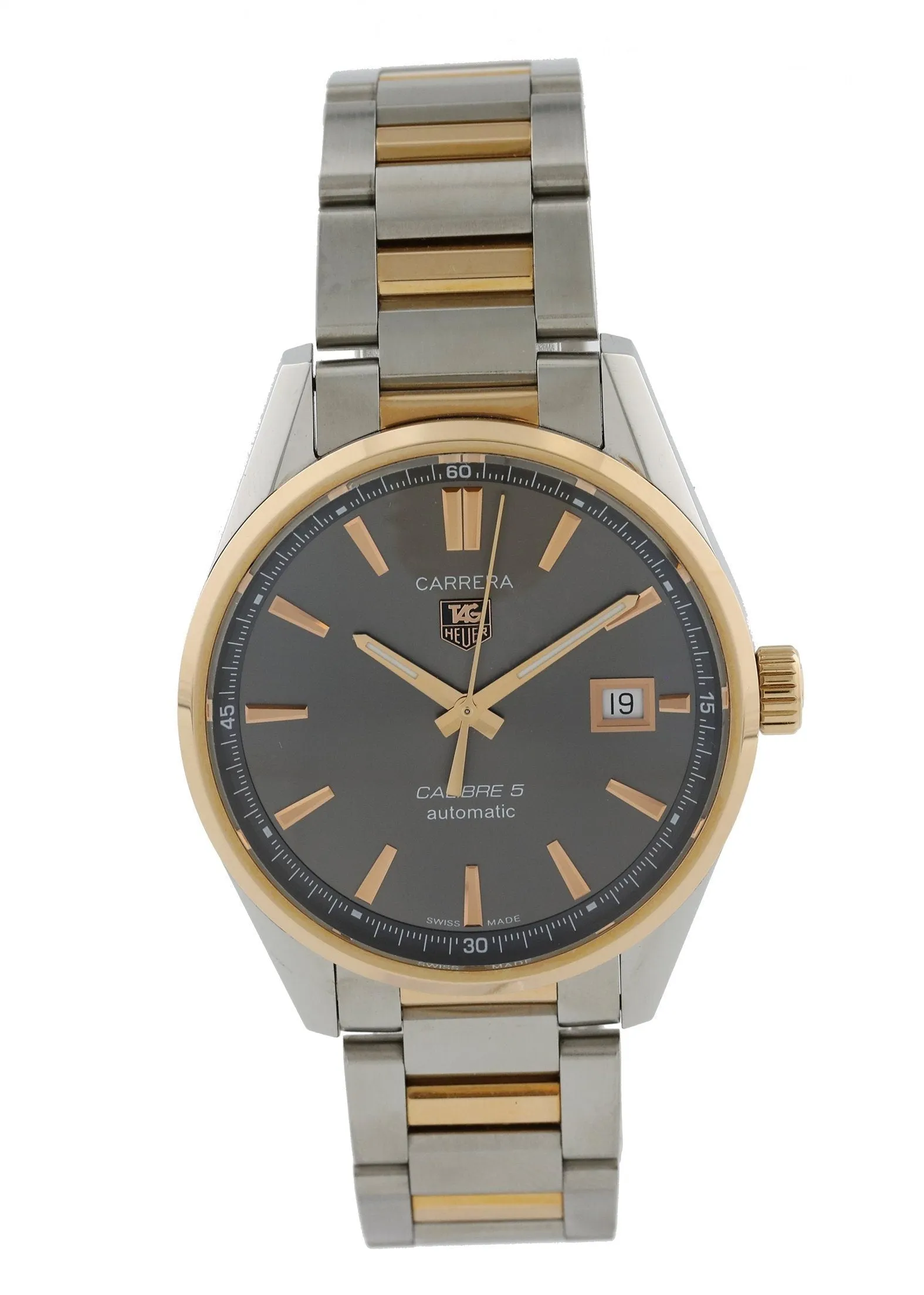 Tag Heuer Carrera Calibre 5 WAR215E.BD0784 Mens Watch Original Papers
