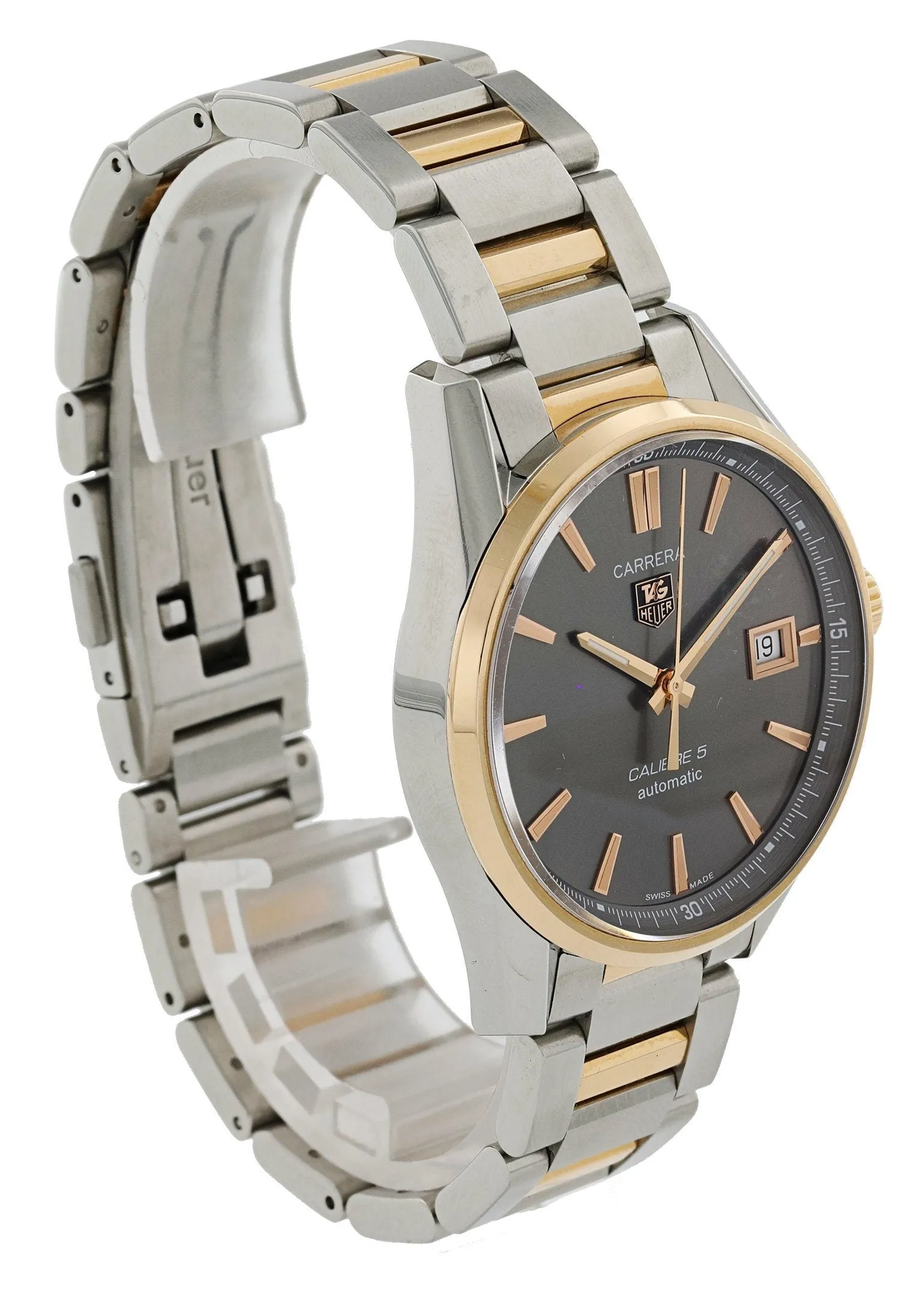 Tag Heuer Carrera Calibre 5 WAR215E.BD0784 Mens Watch Original Papers