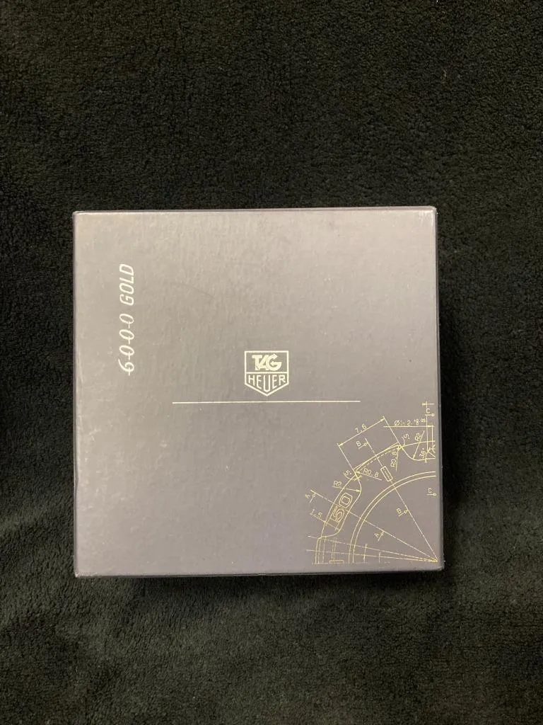TAG Heuer Professional 6000 Mens Full Size Divers Watch - 18K Gold - WH514