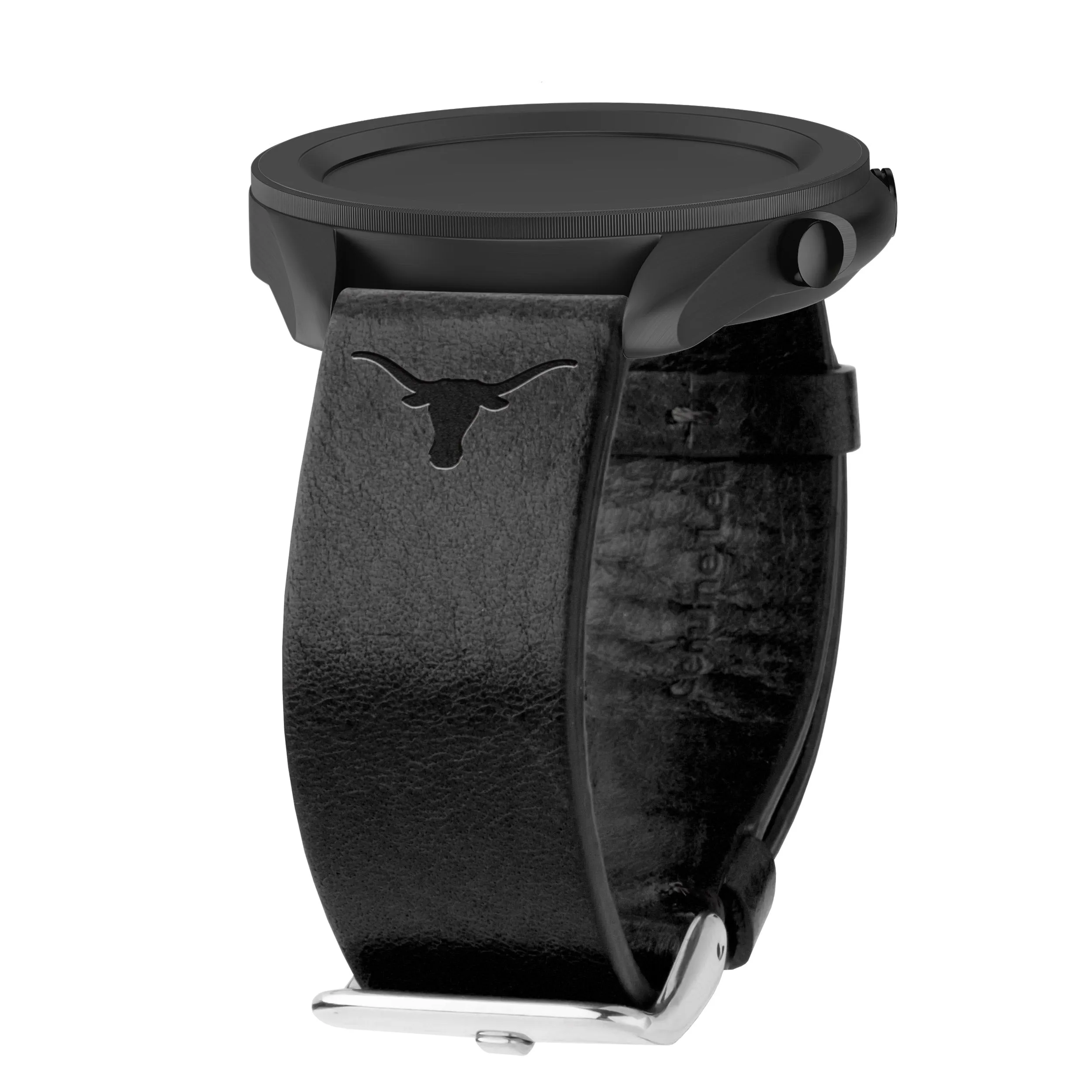 Texas Longhorns Premium Leather Samsung Galaxy Watch Band