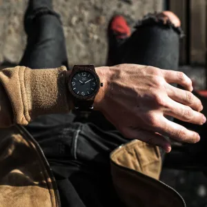 The Punisher - Ebony Wooden Watch
