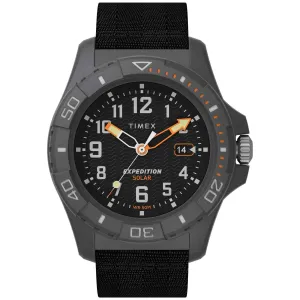 Timex Expedition North Freedive Ocean Solar 46mm rPET Black