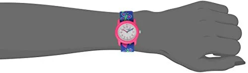 Timex Girls Hearts & Butterflies Elastic Strap Watch (T89001)