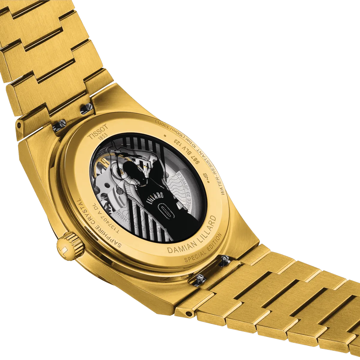 Tissot PRX Powermatic 80 Damian Lillard Special Edition Men's Watch T1374073305100