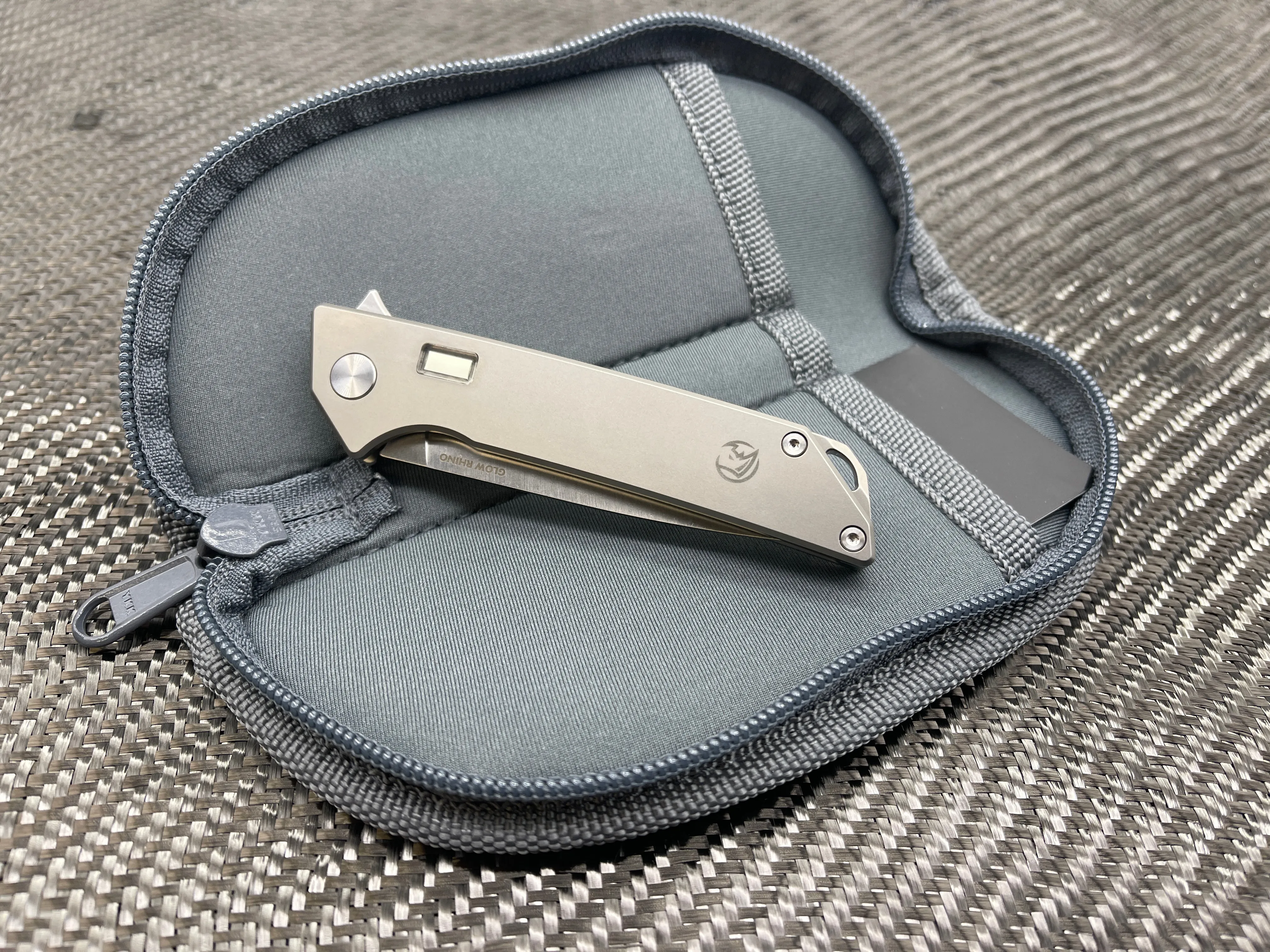 Tritium Reactor S35VN Knife   Taco