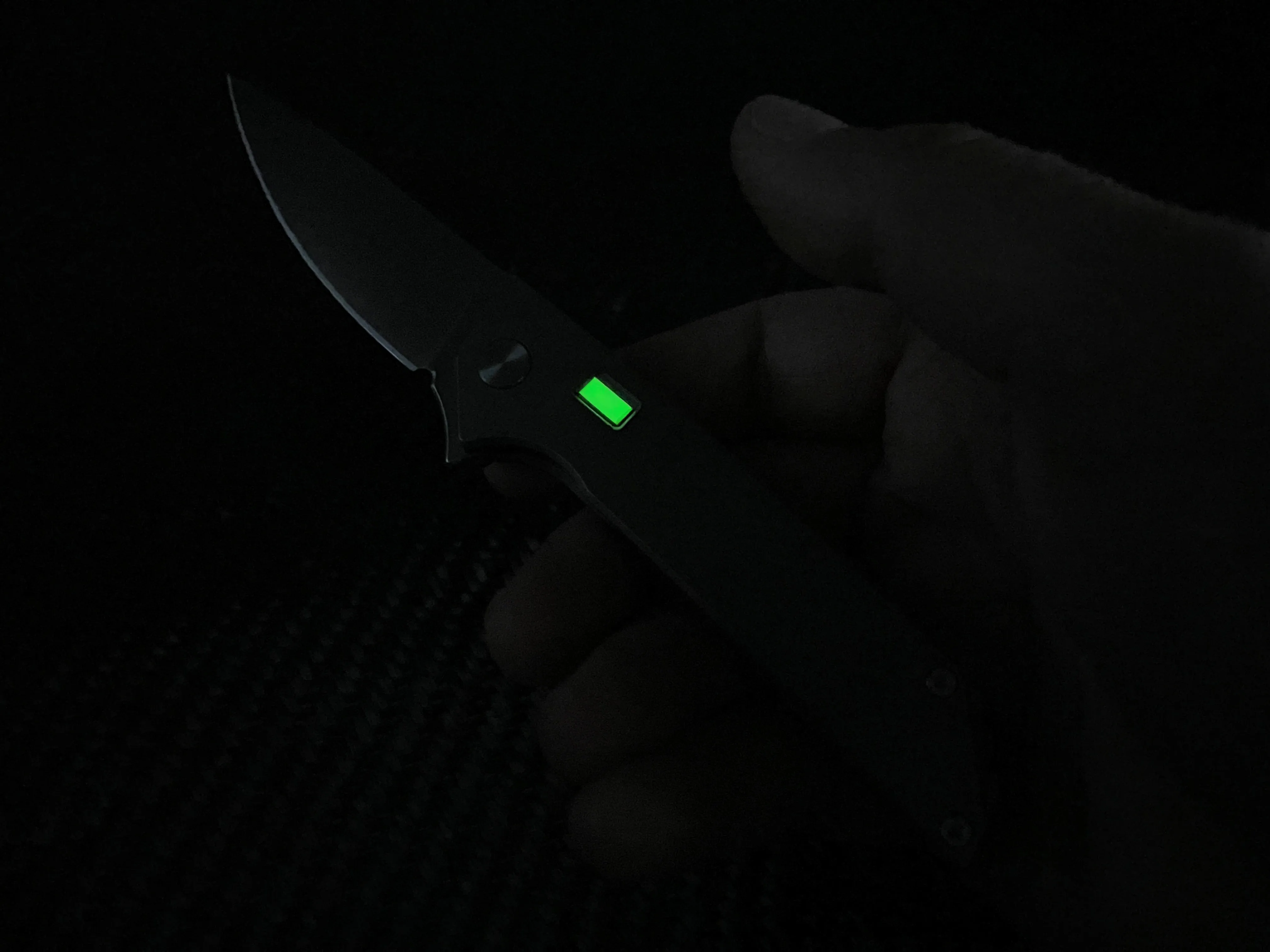 Tritium Reactor S35VN Knife   Taco