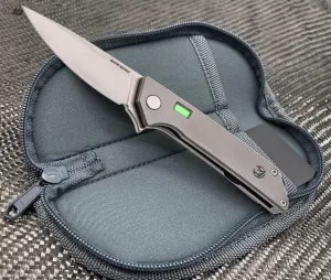 Tritium Reactor S35VN Knife   Taco