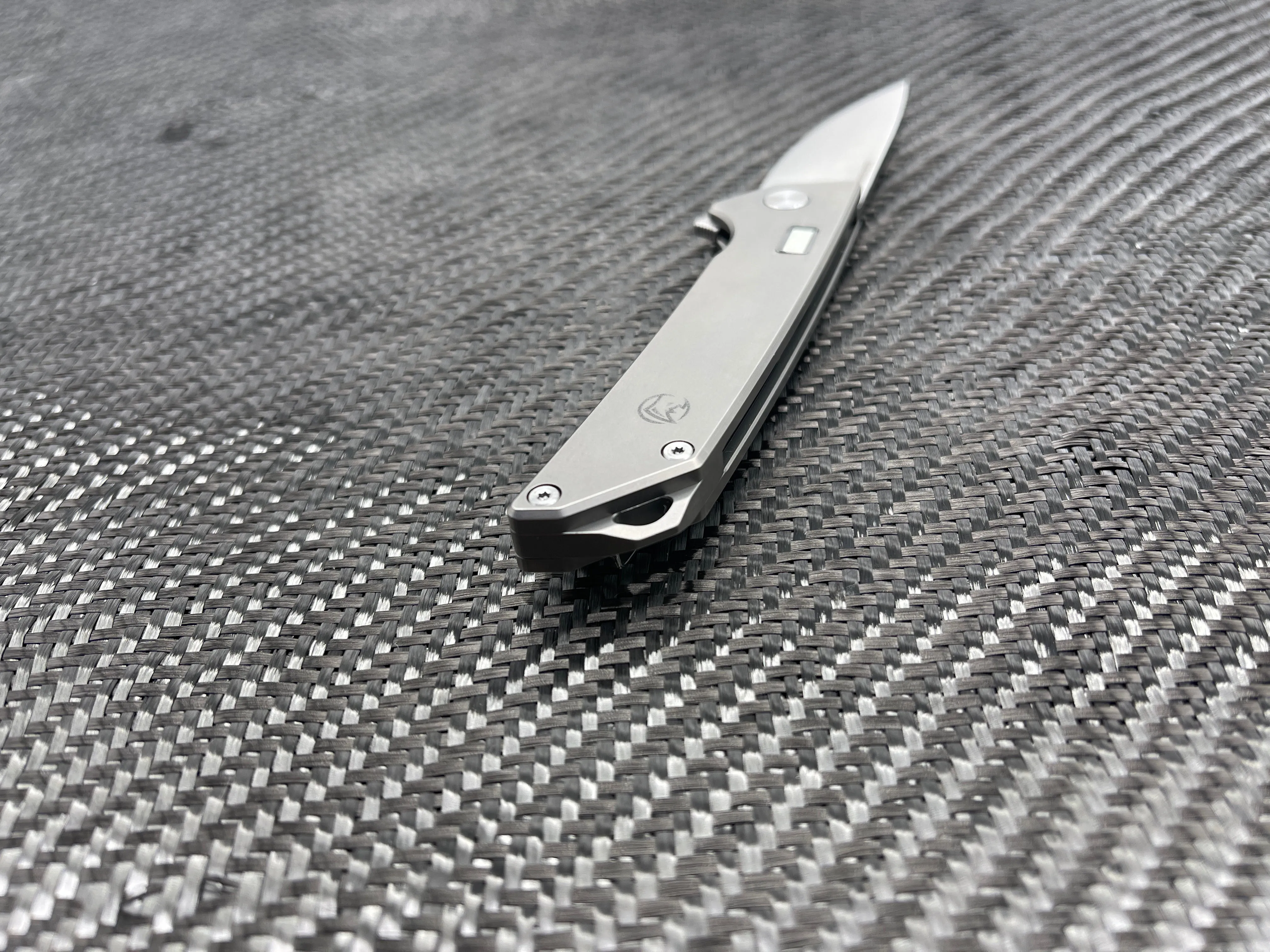 Tritium Reactor S35VN Knife   Taco