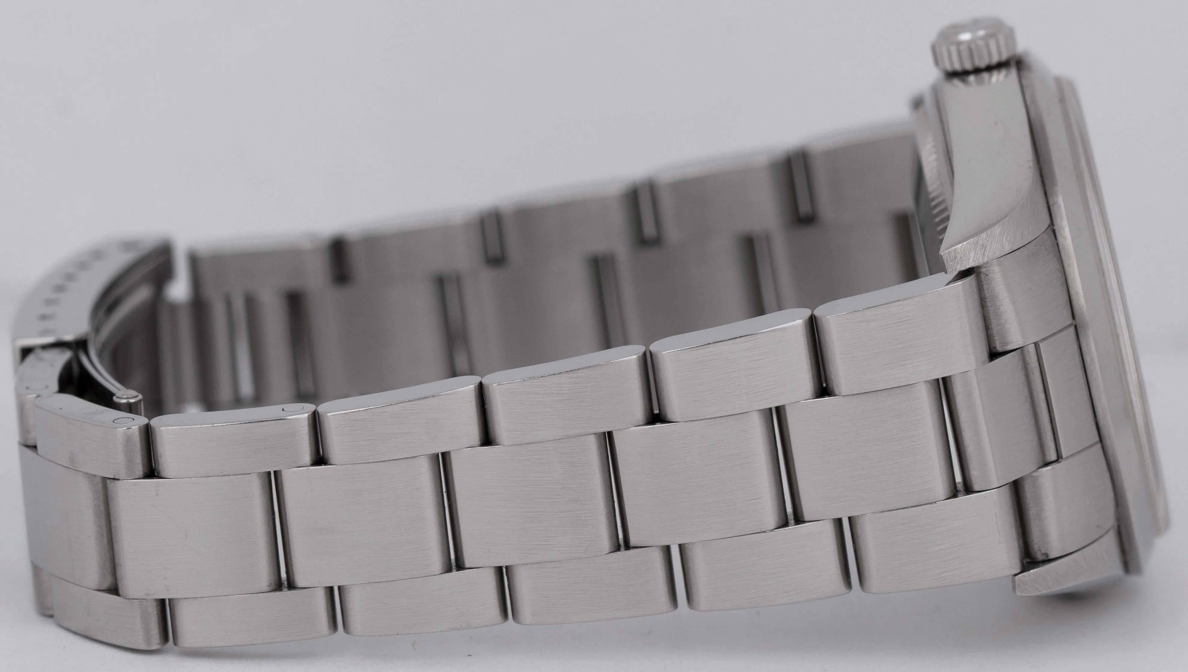 UNPOLISHED PAPERS 1999 Rolex Oyster Perpetual Air-King 34mm Silver 14000 B P
