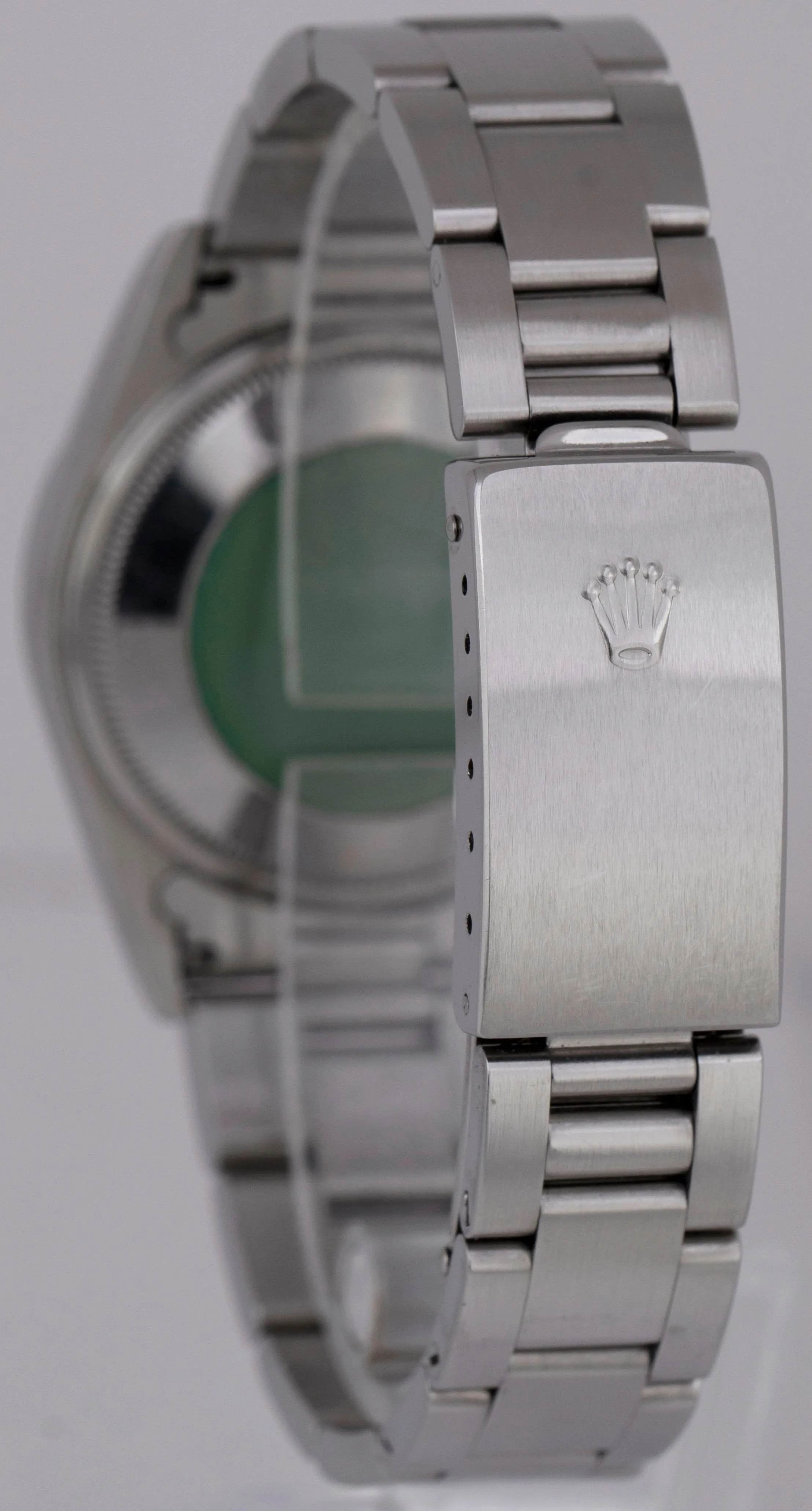 UNPOLISHED PAPERS 1999 Rolex Oyster Perpetual Air-King 34mm Silver 14000 B P