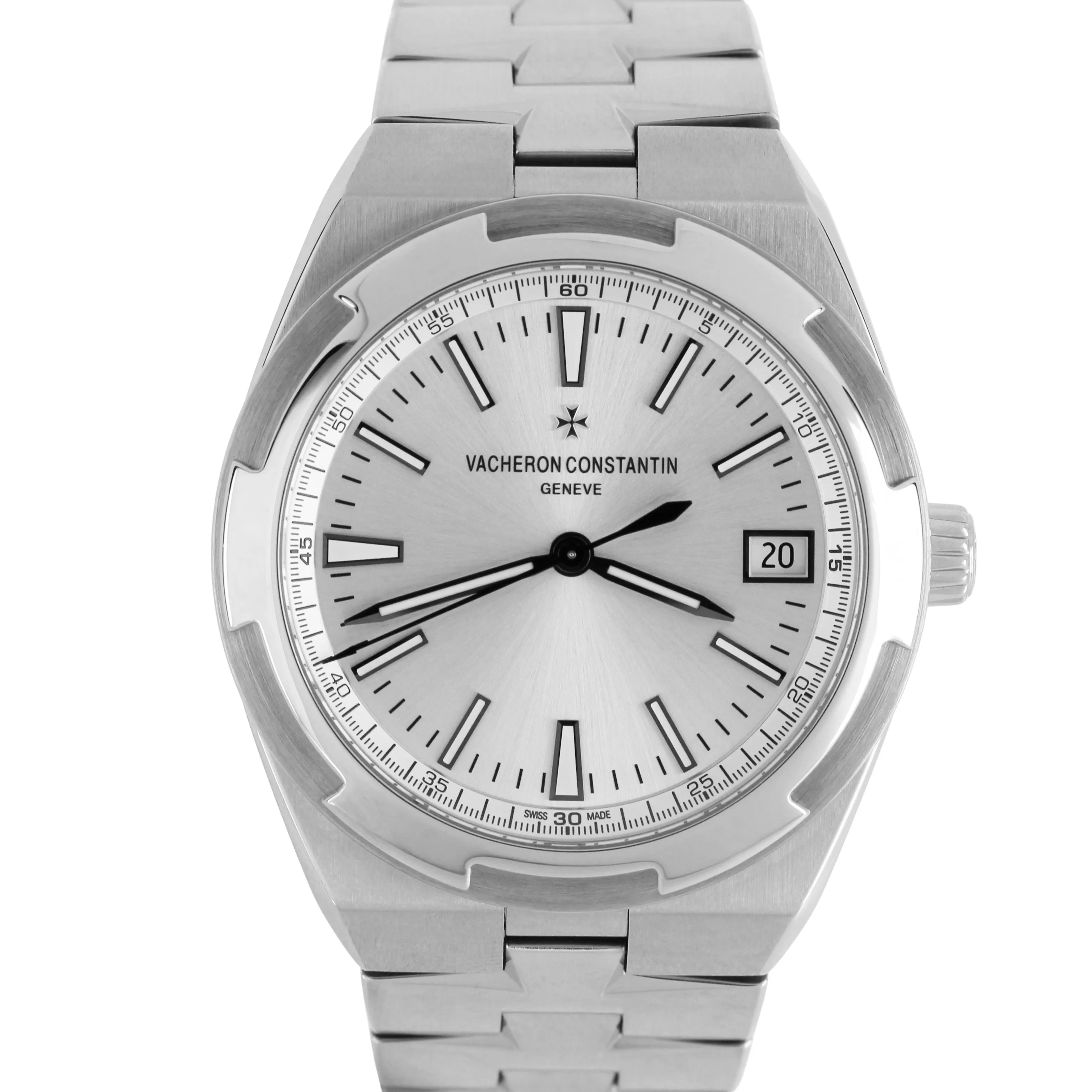 Vacheron Constantin Overseas PAPERS Steel Silver 41mm 4500V/110A-B126 Watch