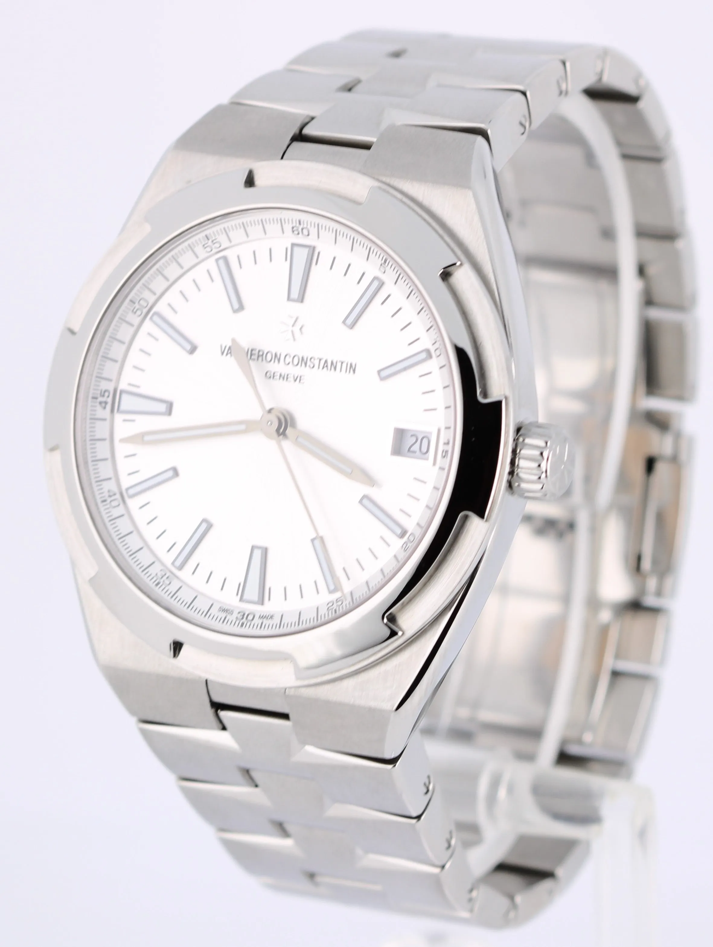 Vacheron Constantin Overseas PAPERS Steel Silver 41mm 4500V/110A-B126 Watch