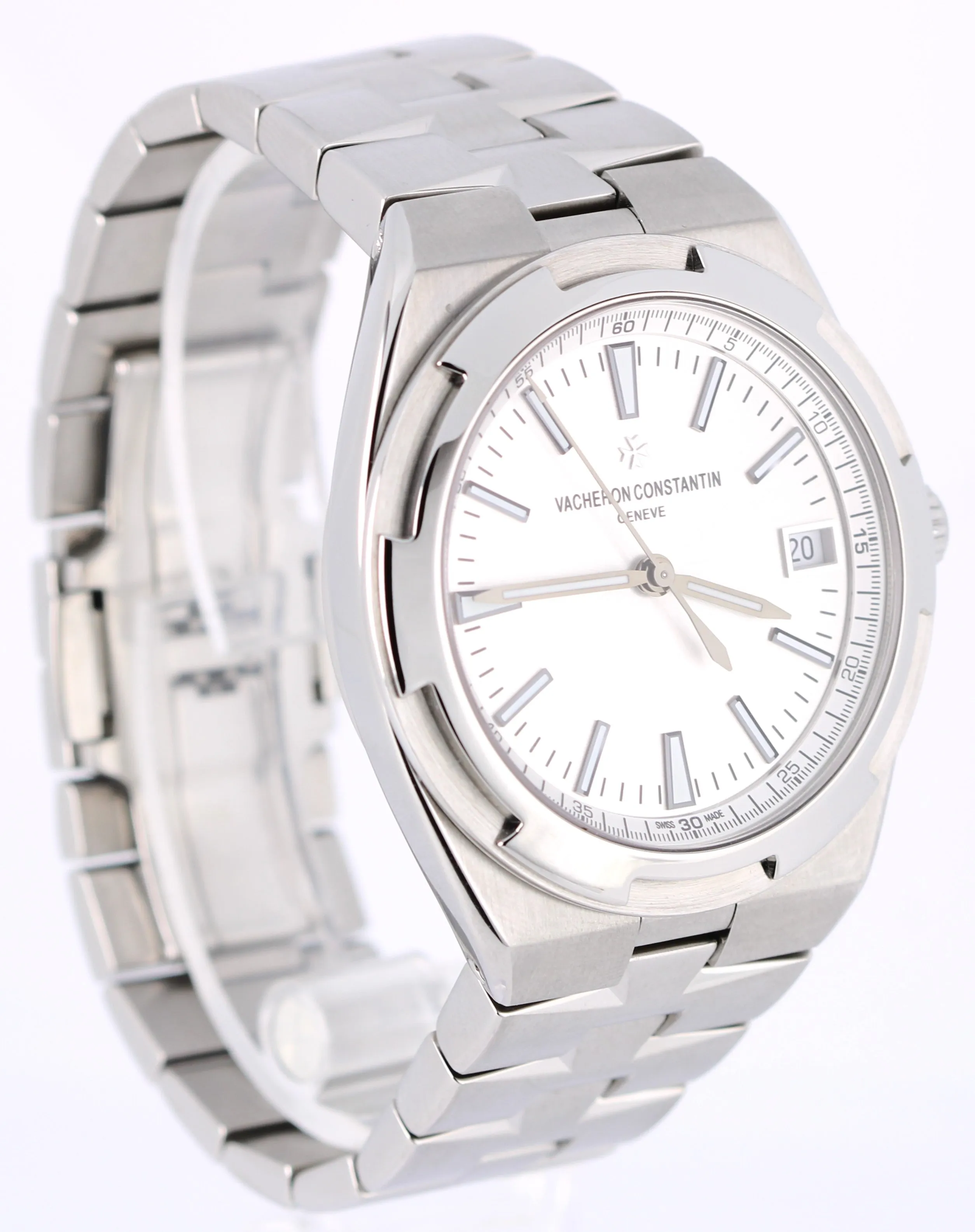 Vacheron Constantin Overseas PAPERS Steel Silver 41mm 4500V/110A-B126 Watch