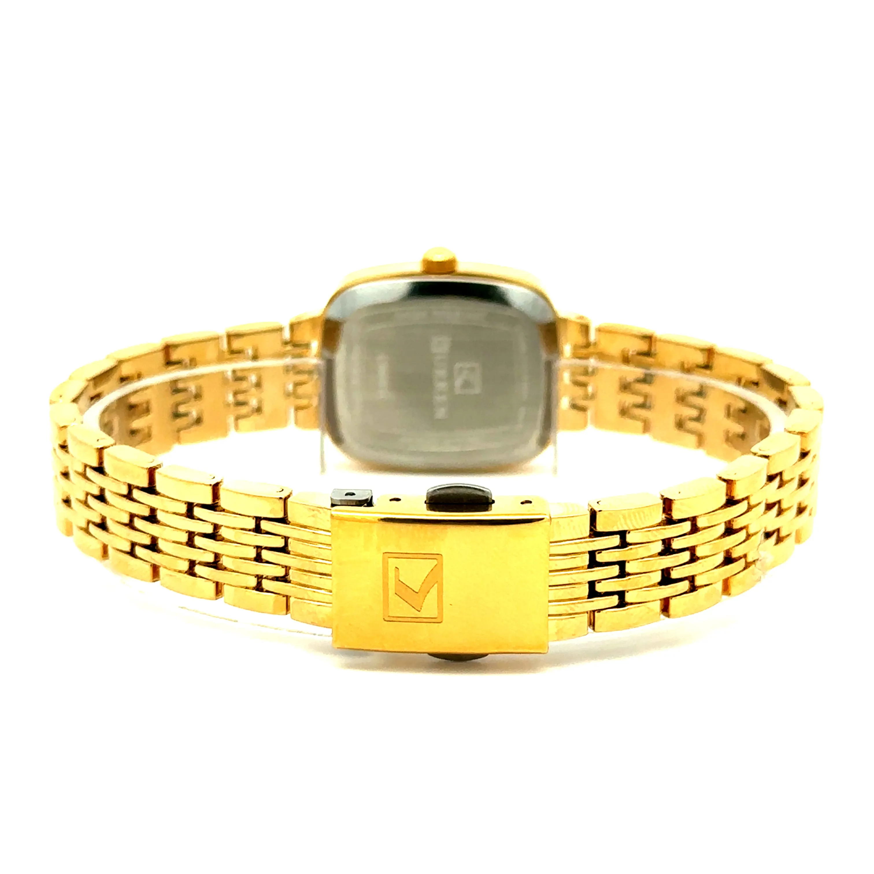 VEXIOR ALLOY GOLD GREEN STAINLESS ICED OUT MENS WATCH I 5519022