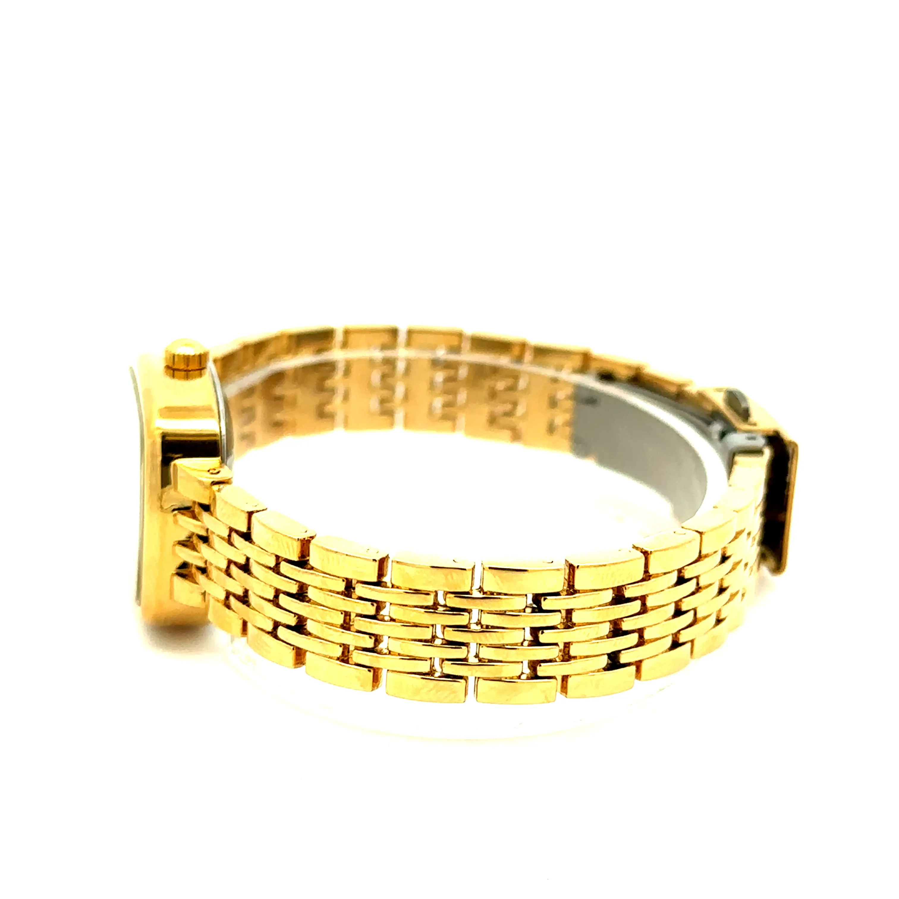 VEXIOR ALLOY GOLD GREEN STAINLESS ICED OUT MENS WATCH I 5519022