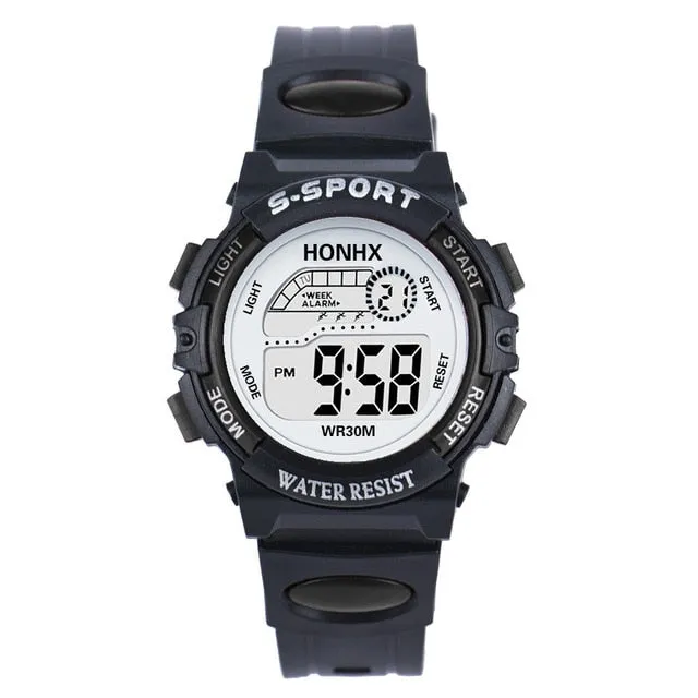 Waterproof Children Watch 2019 Kids Child Boy Girl Multifunction Waterproof Sports Electronic Watch Watches Select Gift for kid