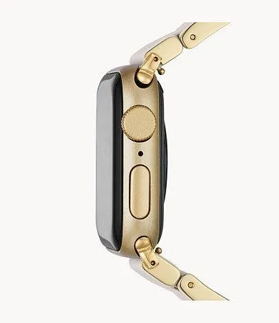 Wheat Silicone-Wrapped Bracelet Band for Apple Watch®