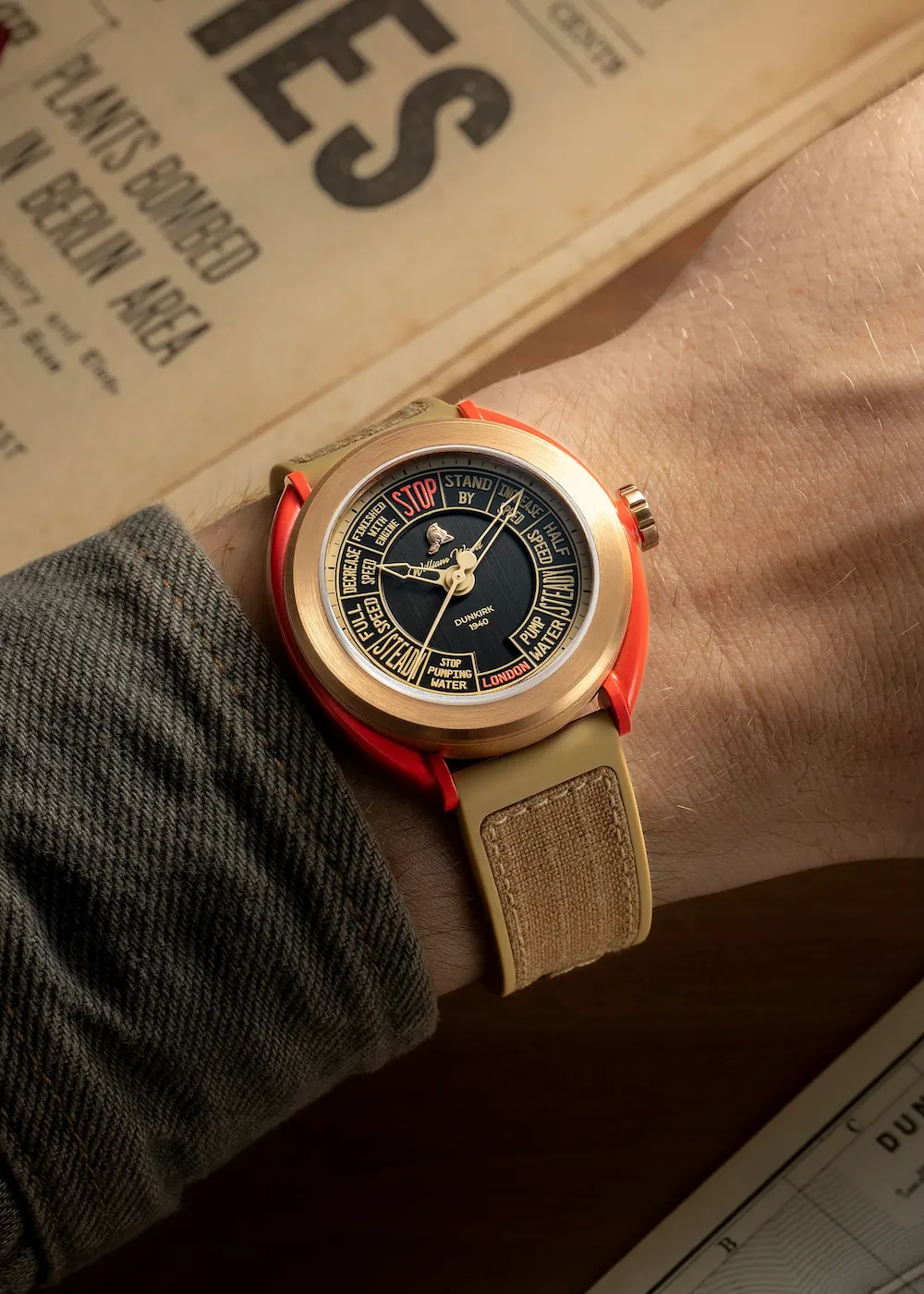 William Wood Dunkirk Watch