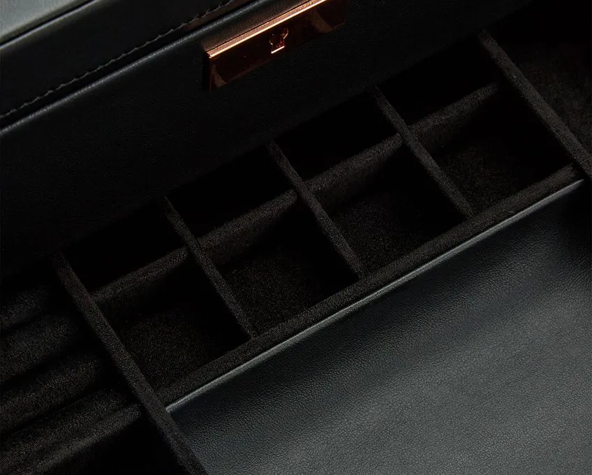 WOLF Axis 10 Piece Watch Box with Drawer