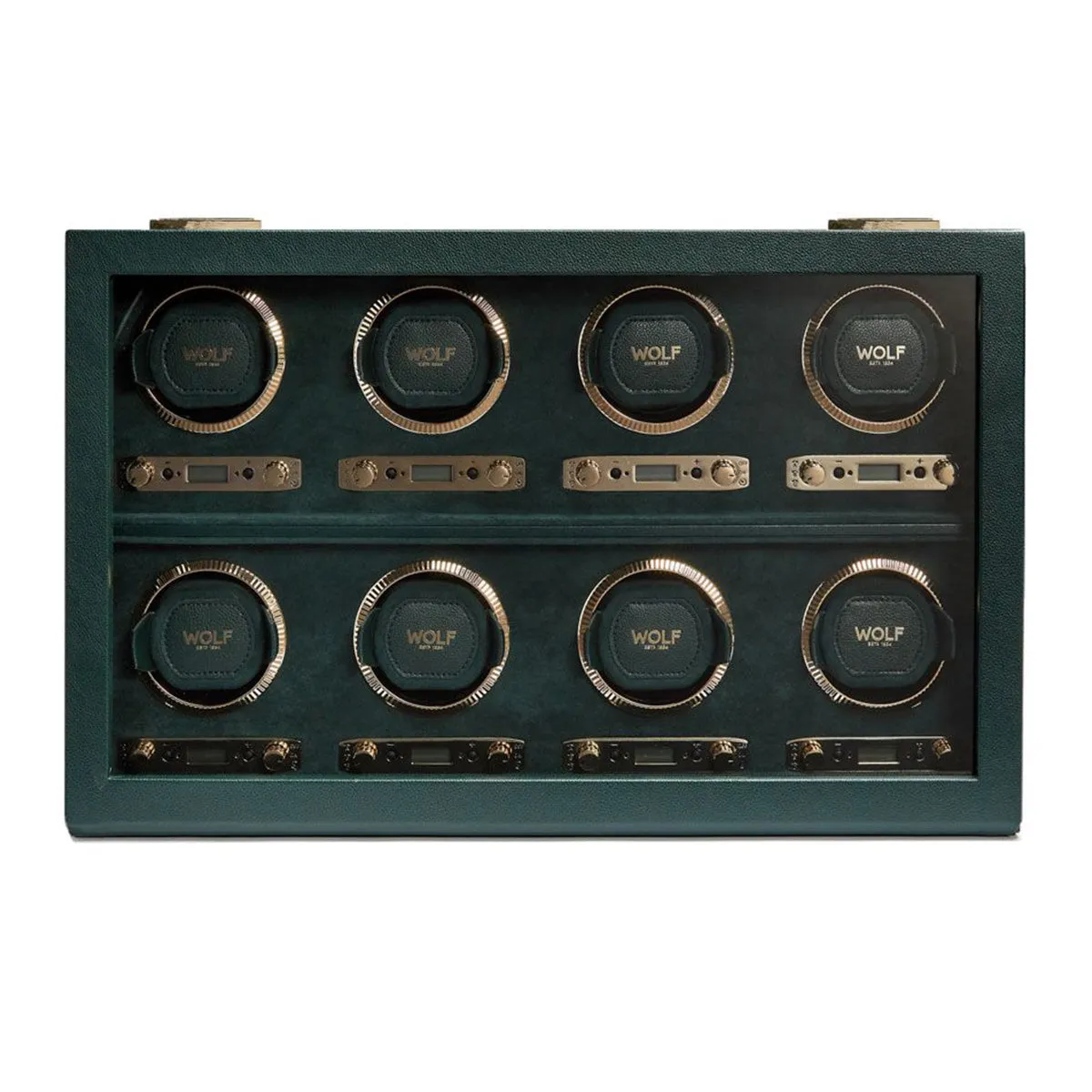 Wolf British Racing 8 Piece Watch Winder