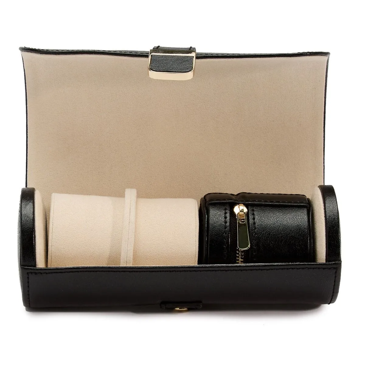 Wolf - Palermo Double Watch Jewelry Roll  | 213902