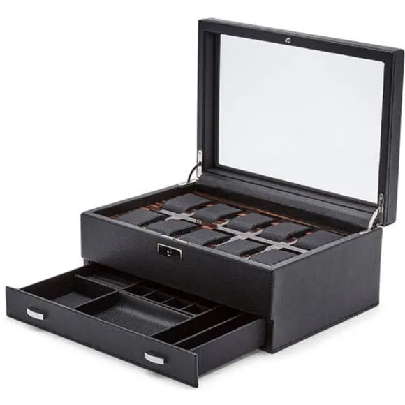 Wolf - Roadster 10-Unit Watch & Jewelry Box  | 477656