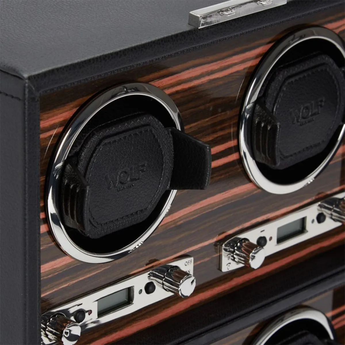 Wolf Roadster 4 Piece Watch Winder