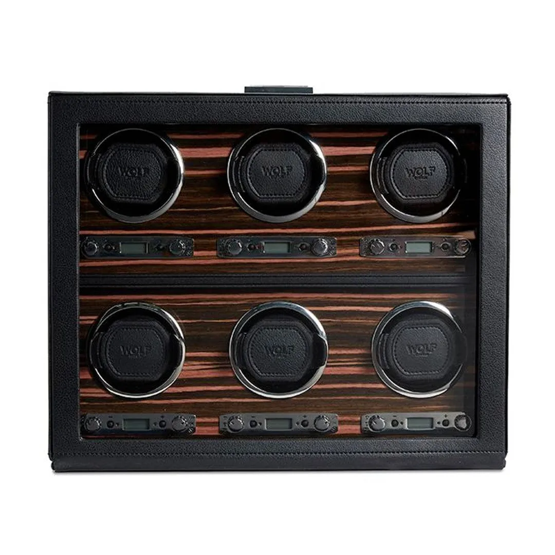 WOLF Roadster 6 Piece Watch Winder
