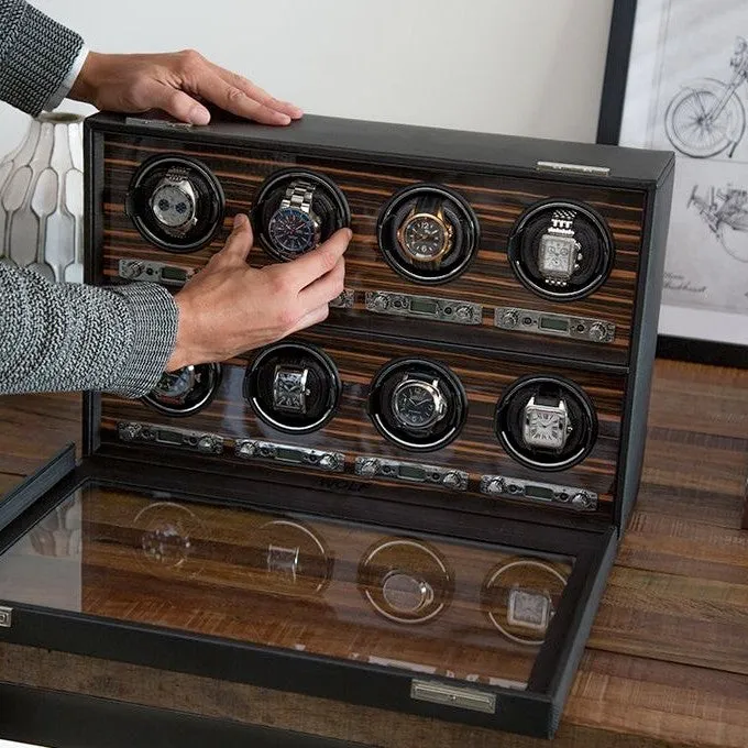 WOLF Roadster 8 Piece Watch Winder