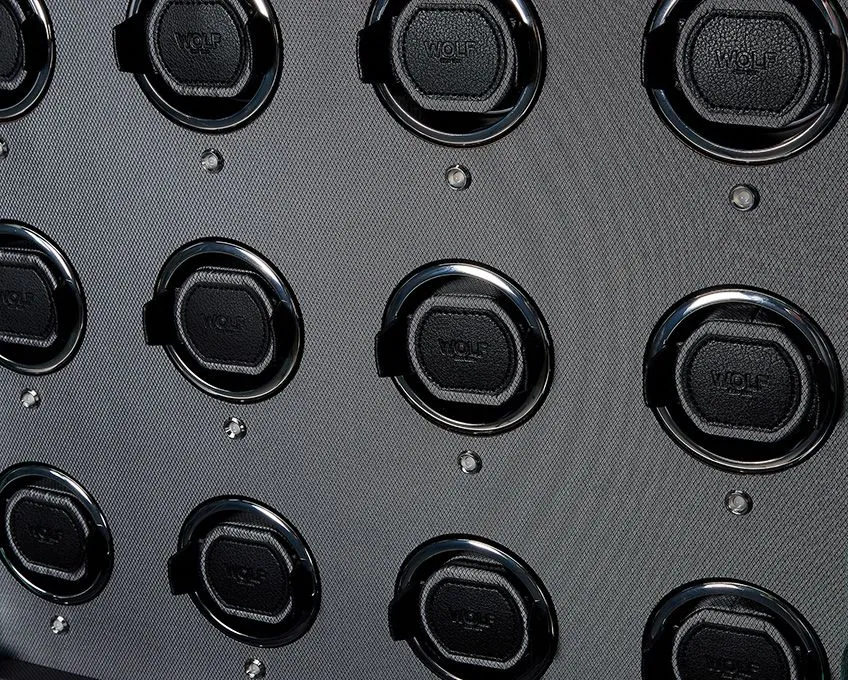 WOLF Viceroy 12 Piece Watch Winder Cabinet