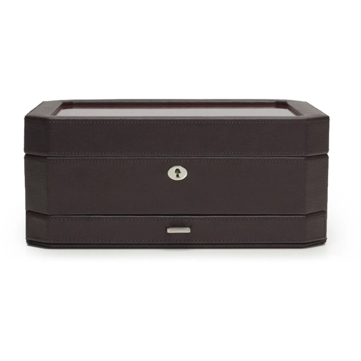 Wolf - Windsor 10-Unit Watch Box with Storage | 458606