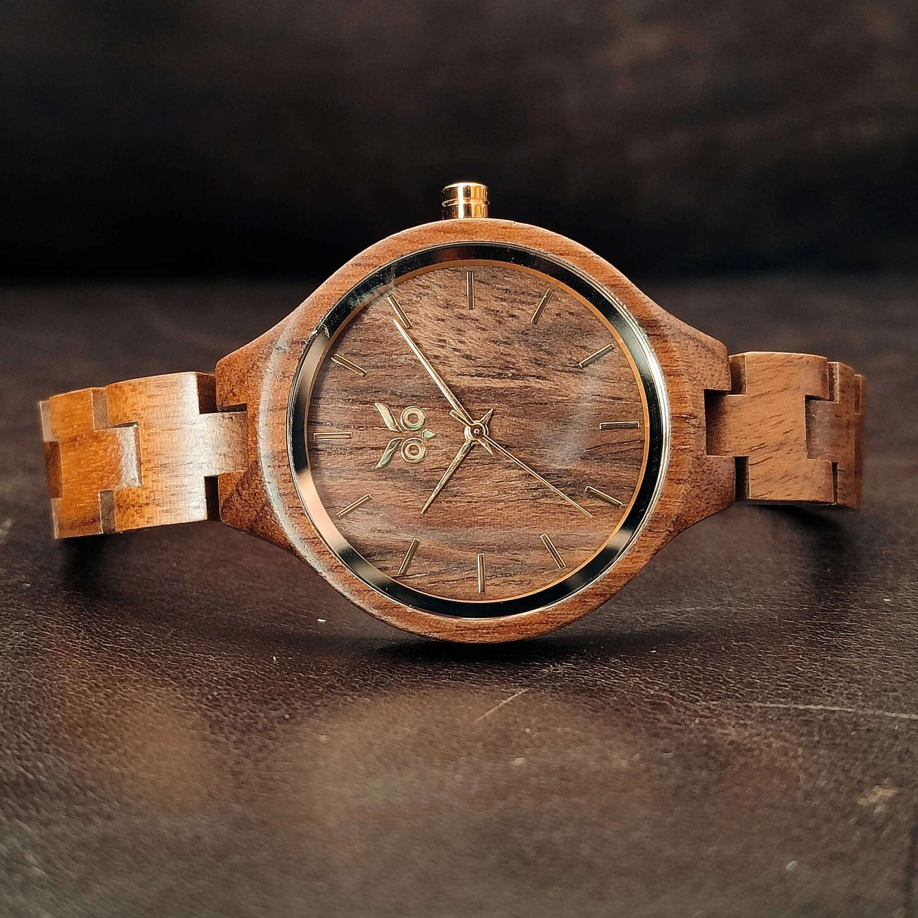 Wonder Woman - Walnut Wood Watch