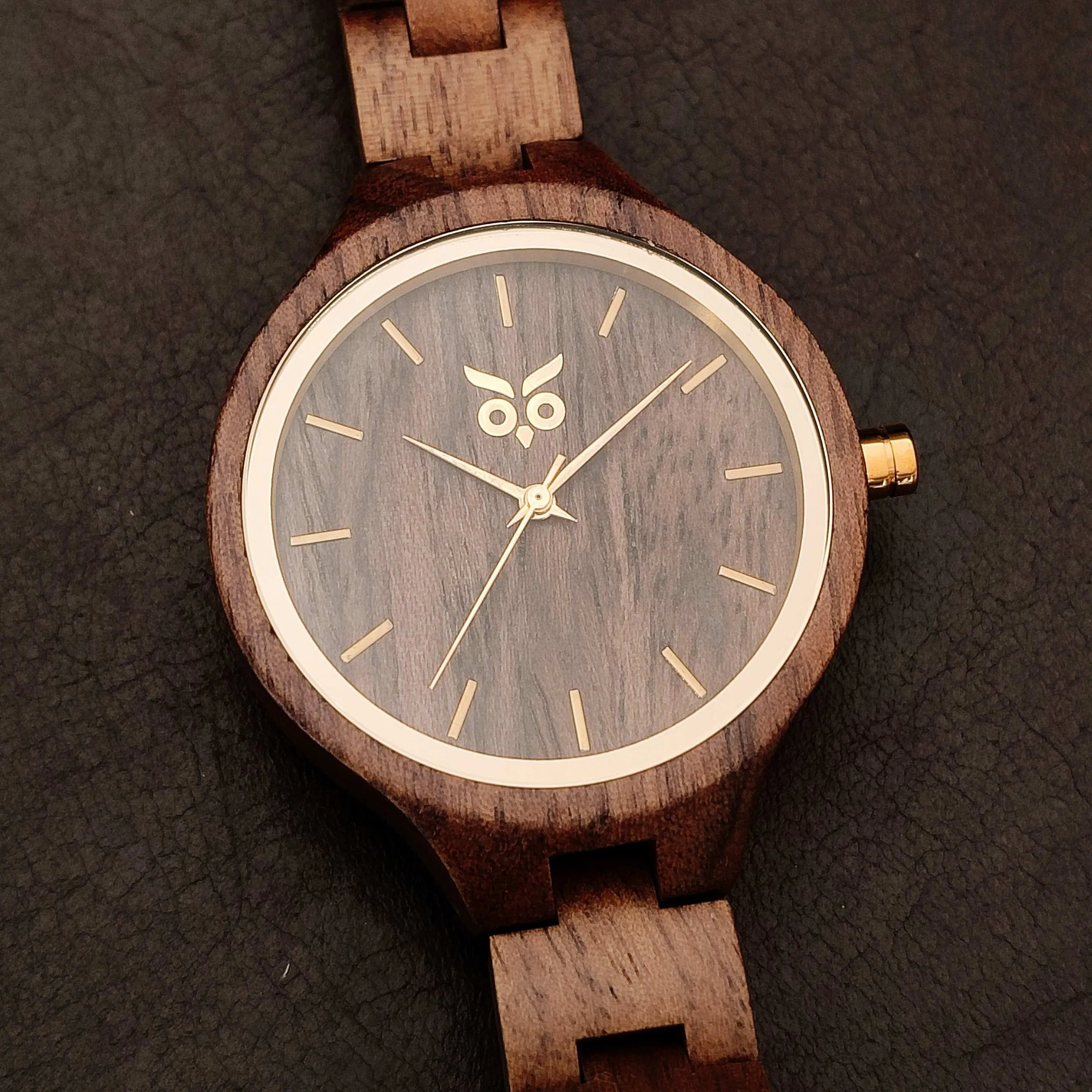 Wonder Woman - Walnut Wood Watch
