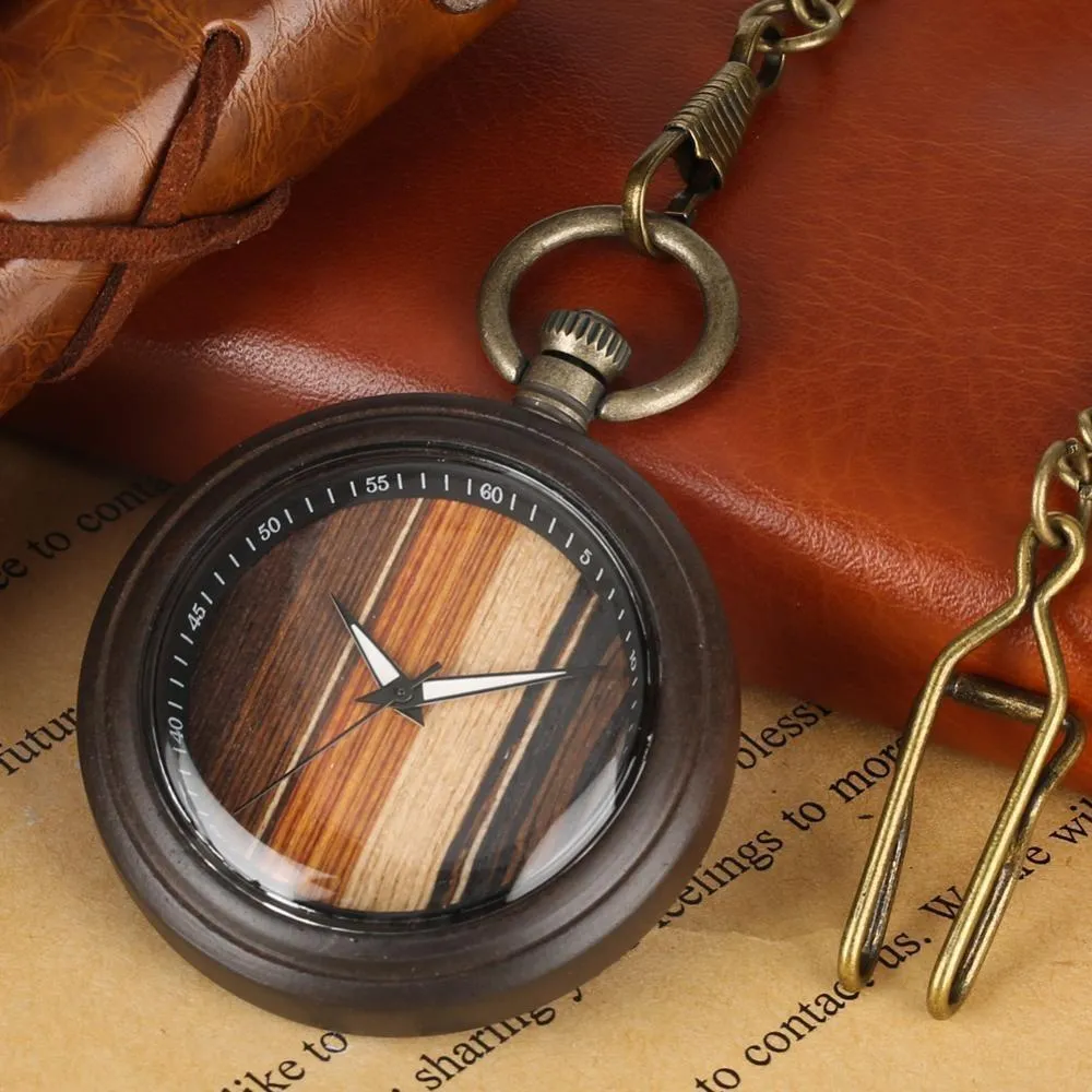 Wooden Pocket Watch | Valor