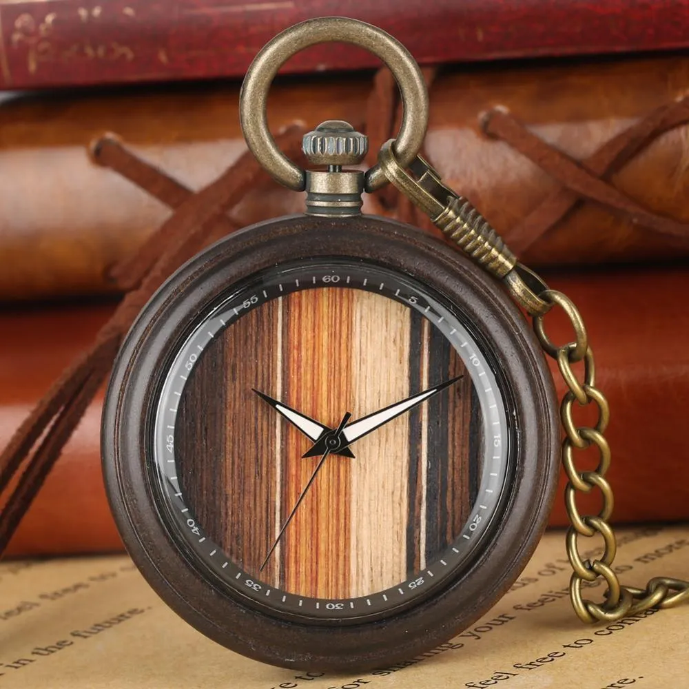 Wooden Pocket Watch | Valor