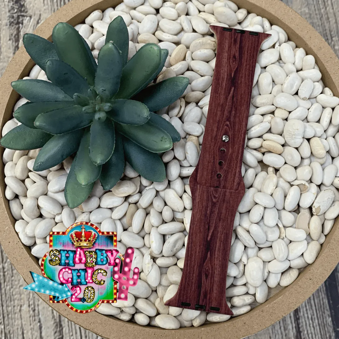 Woodgrain Print Watchbands